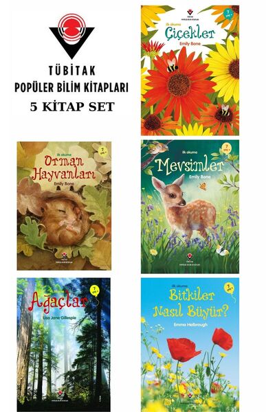Tübitak Yayınları "البث الرسمي لـ Tübitak مجموعة القراءة الأولية مكونة من 5 ك...