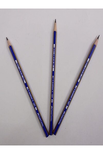 RENKLİ GARAGE قلم رسم متدرج من فابر كاستل (2B-HB-7B) 3 قطع