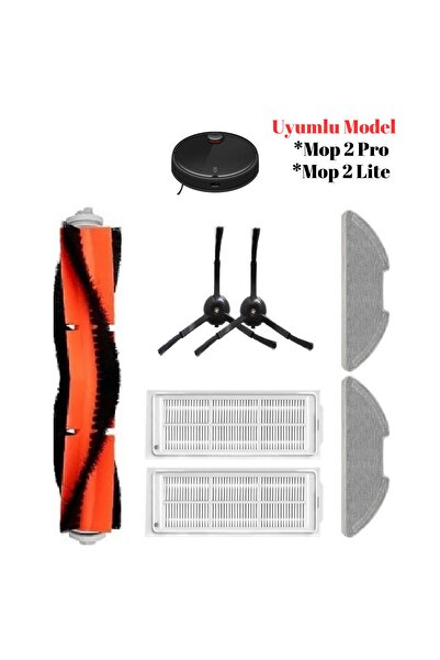 Ozemtek Mi Robot Vacuum Mop 2 Pro și Lite - Cu filtru cu perie, verificare ne...