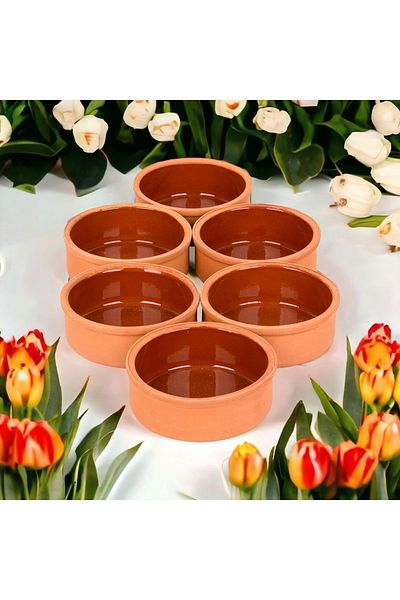 Girist Home Porblanche 6 Pieces Soil Casserole Bowl Soil Casserole Set Oven Rice Pudding Bowl Casserole Container