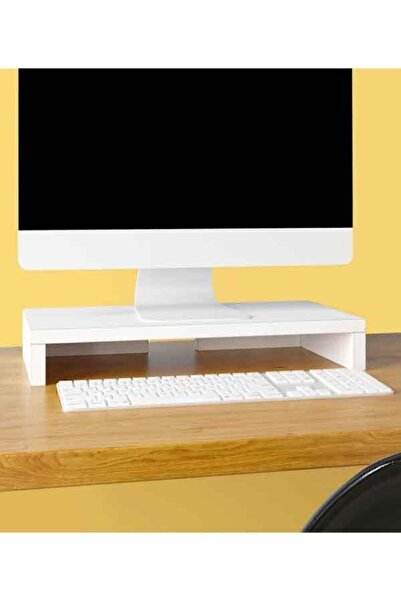 Genel Markalar Avesta Monitör Yükseltici Stand - Beyaz