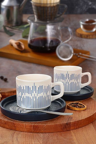 Keramika Beat Tea Set 12 Pieces for 6 People