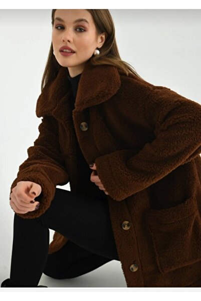 Vuslat ΧΩΡΙΣ Φόδρα ΕΣΩΤΕΡΙΚΟ ΕΞΩΤΕΡΙΚΟ WELSOFT PLUSH ΜΕ ΚΟΥΜΠΙ OVERSIZE