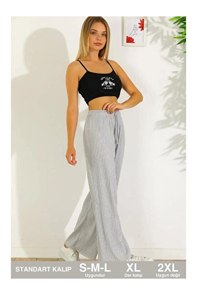 Pi Giyim κοτλέ Γυναικείο Πυτζάμα πλέξη ριμπ - Στάνταρ