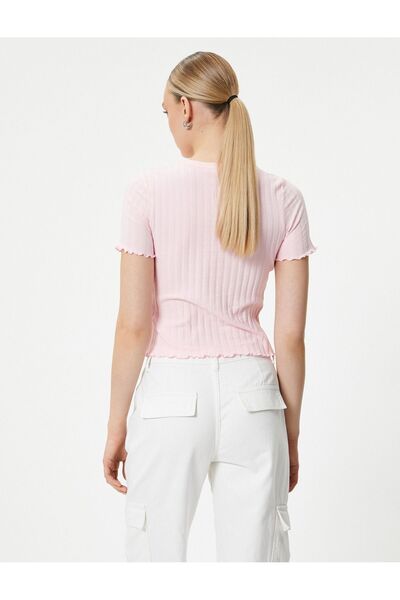 Koton Γυναικείο T-Shirt με λαιμόκοψη