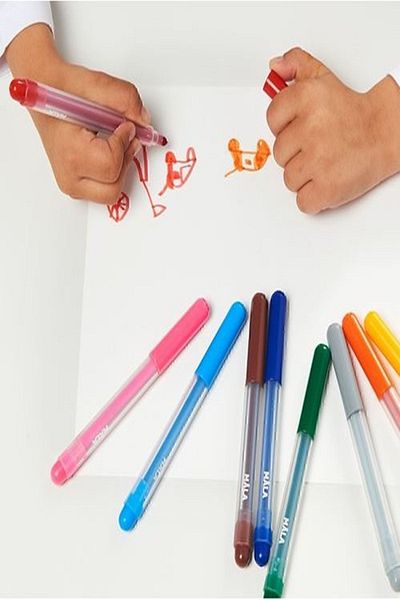IKEA Mala Felt Tip Pen Set Various Colors - 24 Pieces