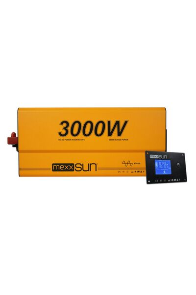 MEXXSUN Tam Sinüs UPS (Remote Ekran) 12V 3000W