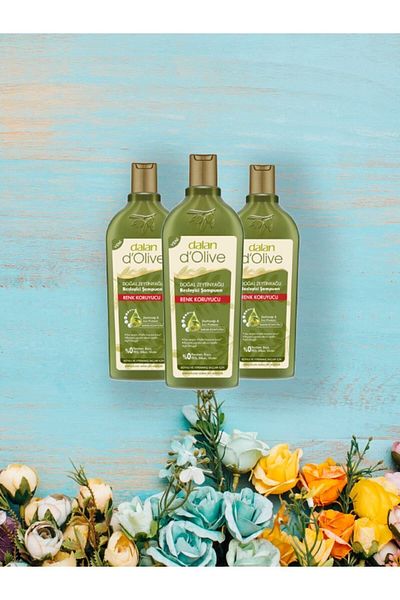 Dalan D'Olive 400 Ml X 3 Protective Shampoo