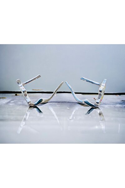 Rachel Silver 925 Ayar Gümüş Unicorn Model Renkli Mineli Rodyumlu Şirin Çocuk Küpesi