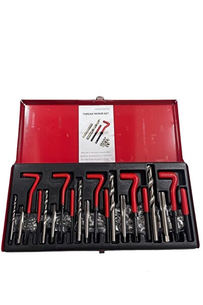 HELİCOİL 131 Adet Tamir Yay Seti Metrik M5 M6 M8 M10 M12 131pc (diş Tamir Set)
