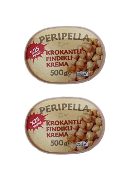 Sayley Krokantlı Fındıklı Krema 2*500 gr Peripalla