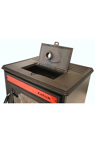 Sabah S106-3d Üç Tarafı Camlı Döküm Şömine Soba