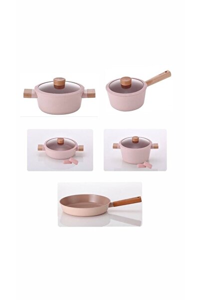 NEOFLAM Blossom Tencere Ve Tava Seti 9 Parça