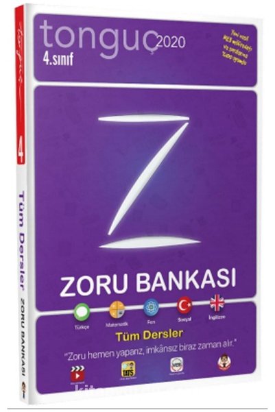 Tonguç Yayınları 4.sınıf Tüm Dersler Zoru Bankası