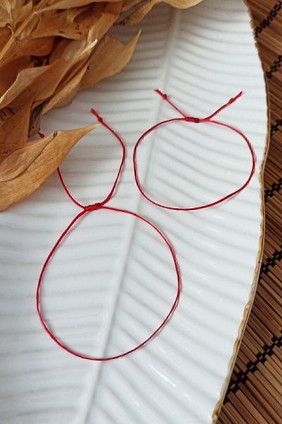 DM AKSESUAR Red rope Bracelet