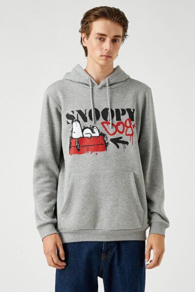 Koton Men's Snoopy Oversize Sweat