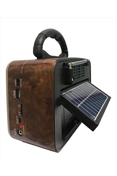 Everton Rt-819 Güneş Enerjili Nostaljik Fm,aux,usb Müzik Çalar