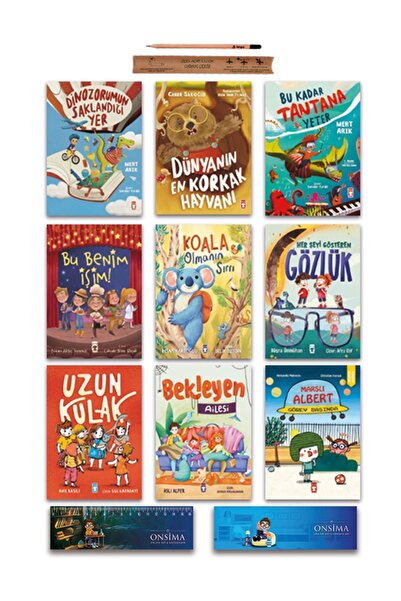 Timaş Çocuk 1. Sınıf İlk Okuma Hikaye Kitapları Set 9 Kitap Gözlük Koala Uzun...