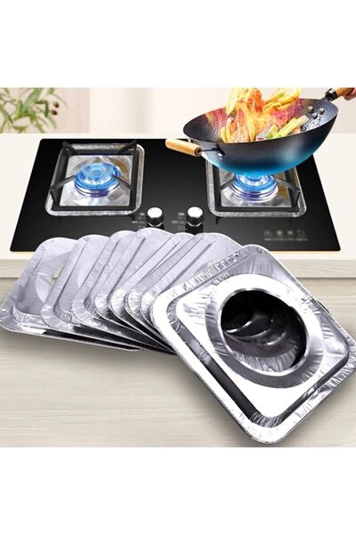 Mi-ÇA HOME Ocak Üstü Leke Önleyici Yıkanabilir Isıya Dayanıklı Izgara Koruyuc...