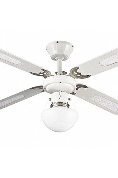 Colours Lari Aydınlatmalı Tavan Vantilatörü 107 Cm Beyaz Kanat