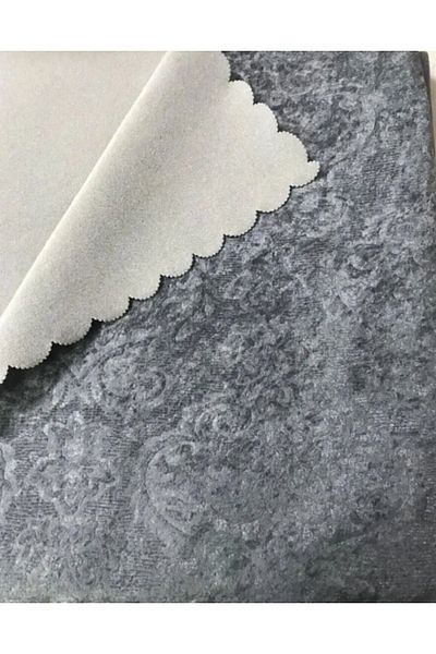 Esse Husă pentru canapea, canapea extensibilă, cu burete antiderapant, cu model în relief, antracit