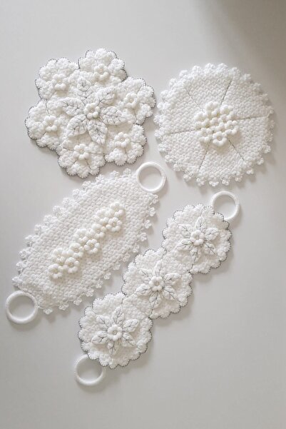 İnciShop El Örgüsü Çeyizlik Lif Seti