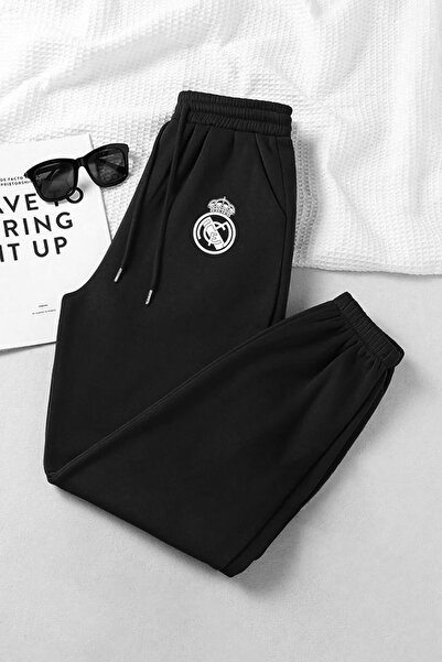 macklin Real Madrid Štampano unisex ženske i muške Jogger trenirke - Elastičn...