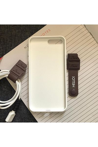 SUPPO متوافق مع هاتف Iphone 7 Plus/8 Plus، ويحتوي على حافظة إطلاق ومجمع كابلات