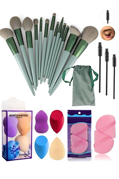 ROWENAROSE Makyaj Fırça Seti Çoklu