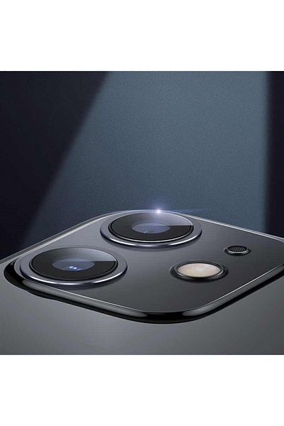 Mislina واقي عدسة الكاميرا ثلاثي الأبعاد المتوافق مع Apple IP 11