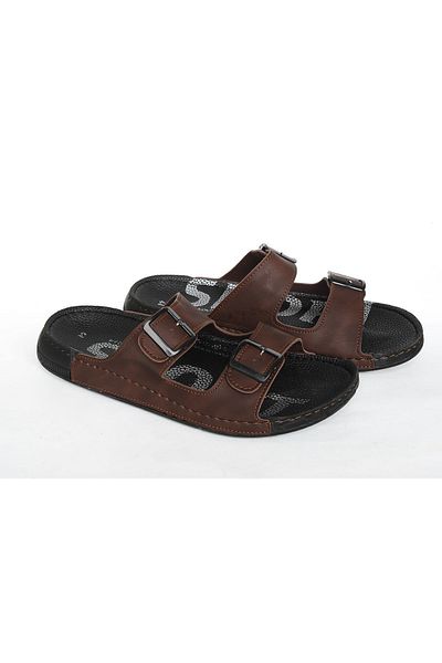 Phobos Men's Adjustable Stitched Casual Slippers