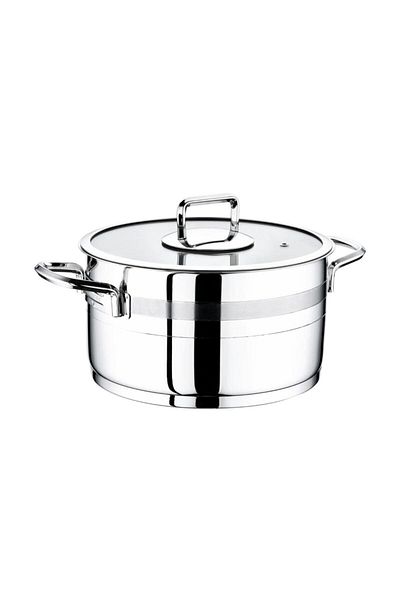 Evimsaray S-1389 22cm Short Sapphire Pot