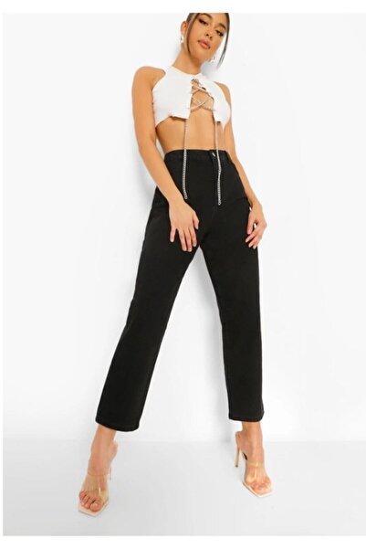 DRC trend جينز Ramrod Super Lycra جينز أسود عالي الخصر للأم