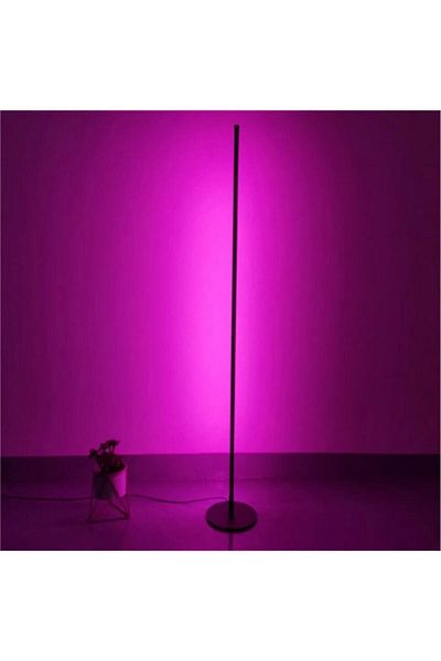 bluedıgıtal Pinkblue Light - Corner Decorative Floor Lamp, Led Light System, Full Rgb 256 Colors