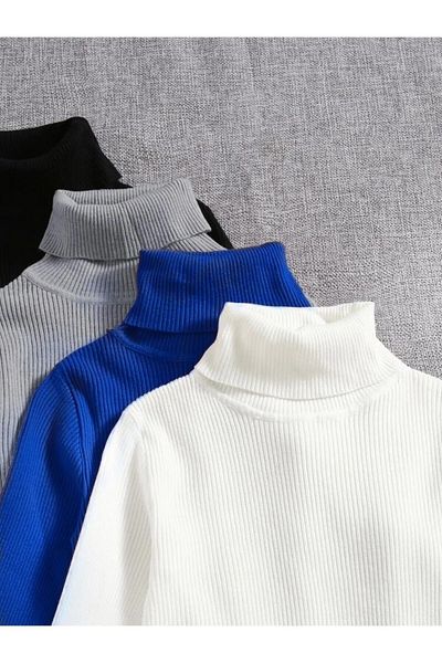 Sashaa Collection Set de 4 hanorace slimfit, unisex, din bumbac