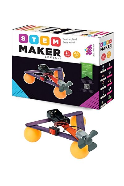 Zetzeka Stem - Maker Elektronik Seti Level-1 5+ Yaş 1+ Oyuncu (sadece Elektronik Malzemeler)