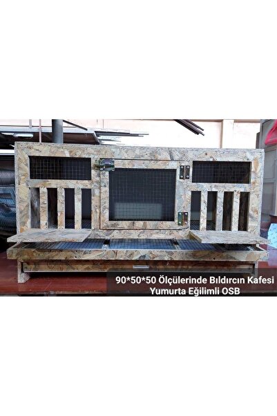 Harikalar Diyarı Çiftlik Bıldırcın Vs Keklik Kafesi - Yumurta Eğilimli Bıldırcın Kafesi - Bıldırcın Kümesi 90x50x50