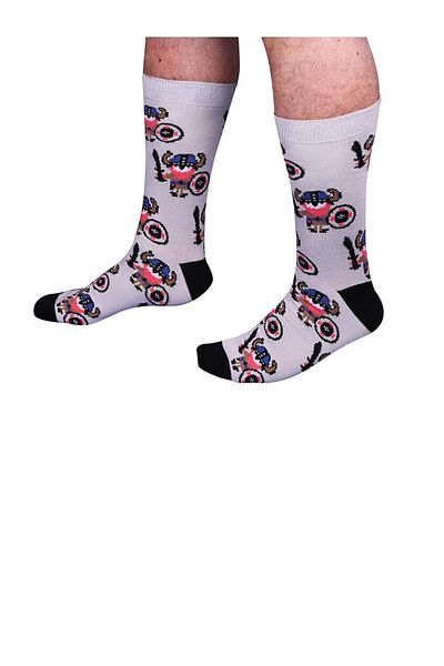 The Socks Company Ανδρικές γκρι κάλτσες 15kdcr103e-γκρι