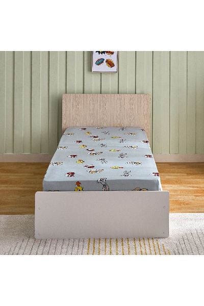 Home Box Looney Tunes Single Fitted Sheet - 90x200+25 cm