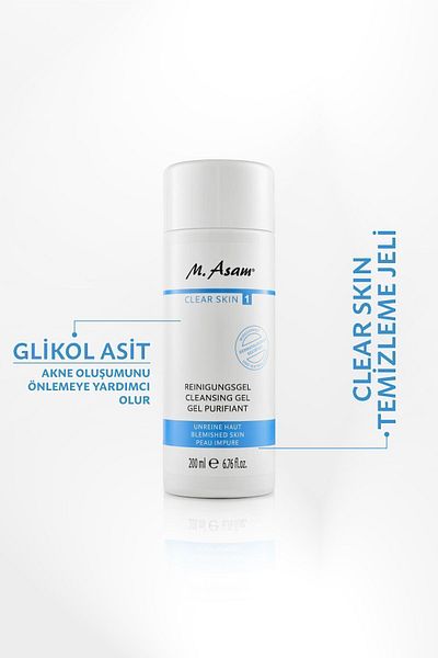 MASAM M.asam Clear Skin Cleansing Gel 200 ml