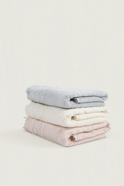 İrya Rosima 100% бавовняний банний рушник світло-сірий 70x140