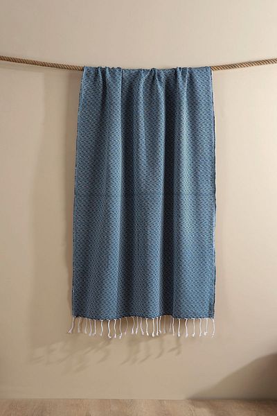 İrya Ilgın 100% bumbac Peshtemal Blue 90x170