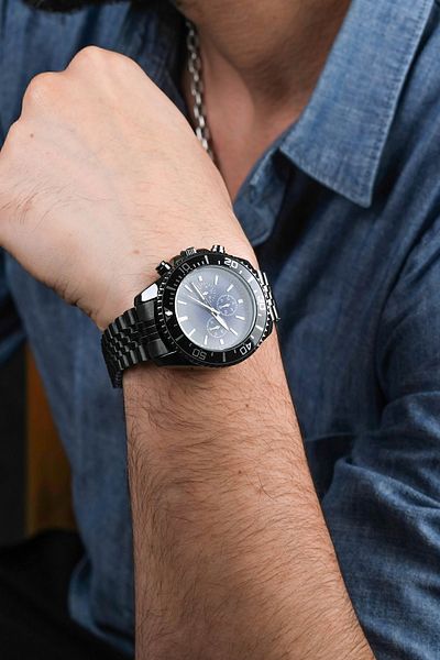 Güncel Vitrin Premium Stainless Steel Men's Wristwatch