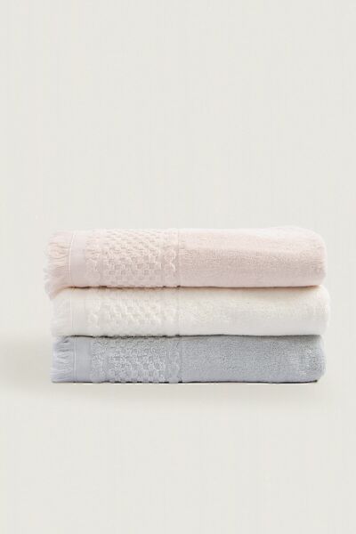 İrya Rosima 100% Cotton Face Towel Ecru 50x90