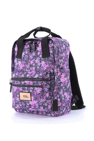 NATIONAL GEOGRAPHIC LEGEND Large Backpack Phlox Moss, Durable WaterResistant Laptop  Purple Daypack