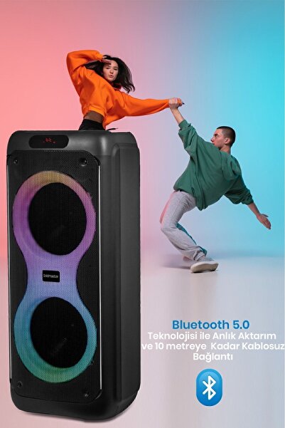 GOLDMASTER Neon X320 DJ BOX Bluetooth Hoparlör