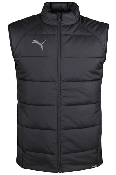 Puma Ежедневна мъжка жилетка - Teamliga Vest Jacket, черно 65796803