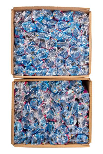 SA WASTE Medium Size Garbage Bag 55*60 CM 2 BOX OF 50 1500 PIECES
