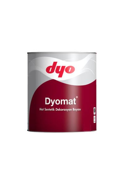 Dyo Dyomat Mat Sentetik Boya Beyaz 0.75 Lt.