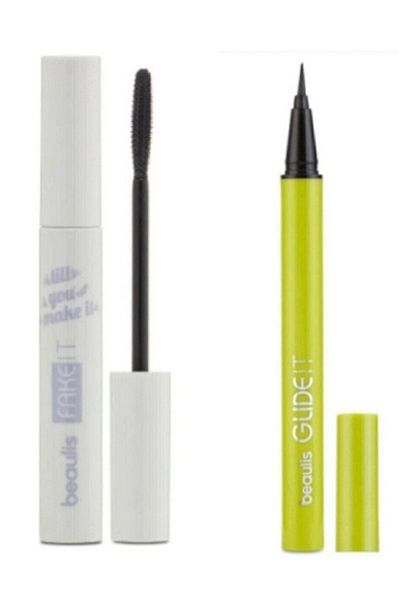 beaulis Glide It Eyeliner 100 Black + Fake It Mascara